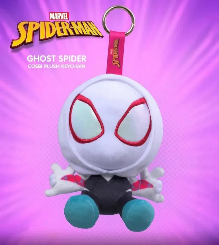 Marvel Spider-Man Plush Blind Box Bag Pendant - Kawaii Surprise Gift Set