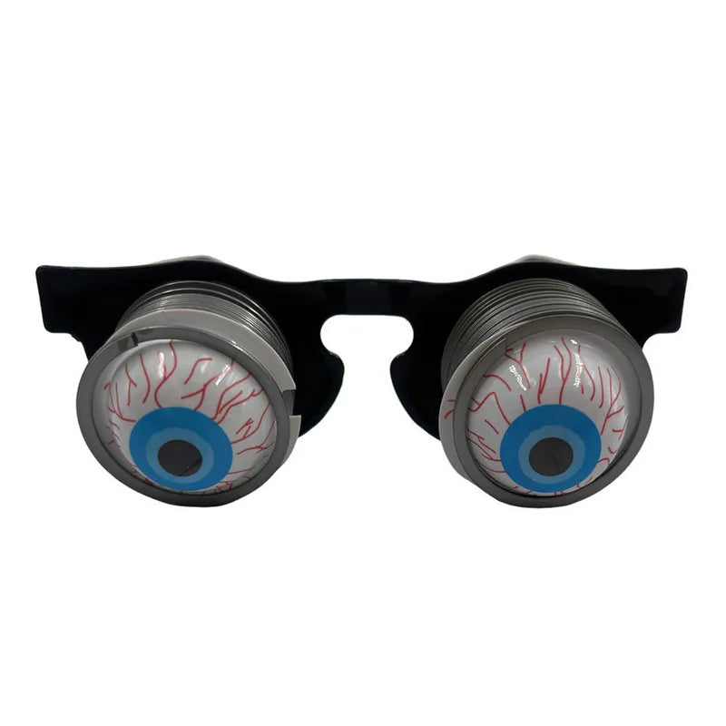 Funny Halloween Prank Glasses - Scary Pop-Out Eyes Masquerade Costume Props