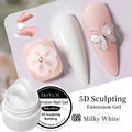 3D Nail Gel Hard Long-Lasting Overlay for Nail Art and 3D Bow Shapes