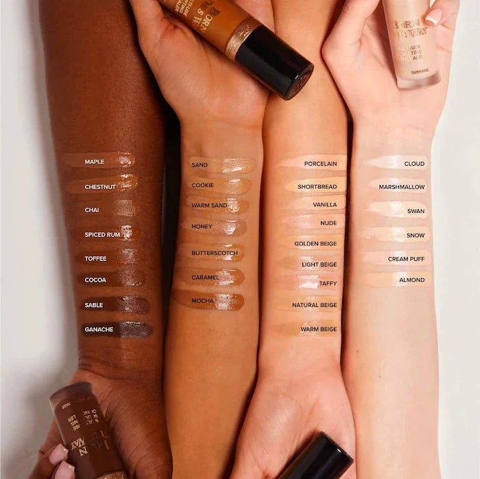 Multi-Use Concealer with Hyaluronic Acid - Flawless Shades for Face & Under Eye
