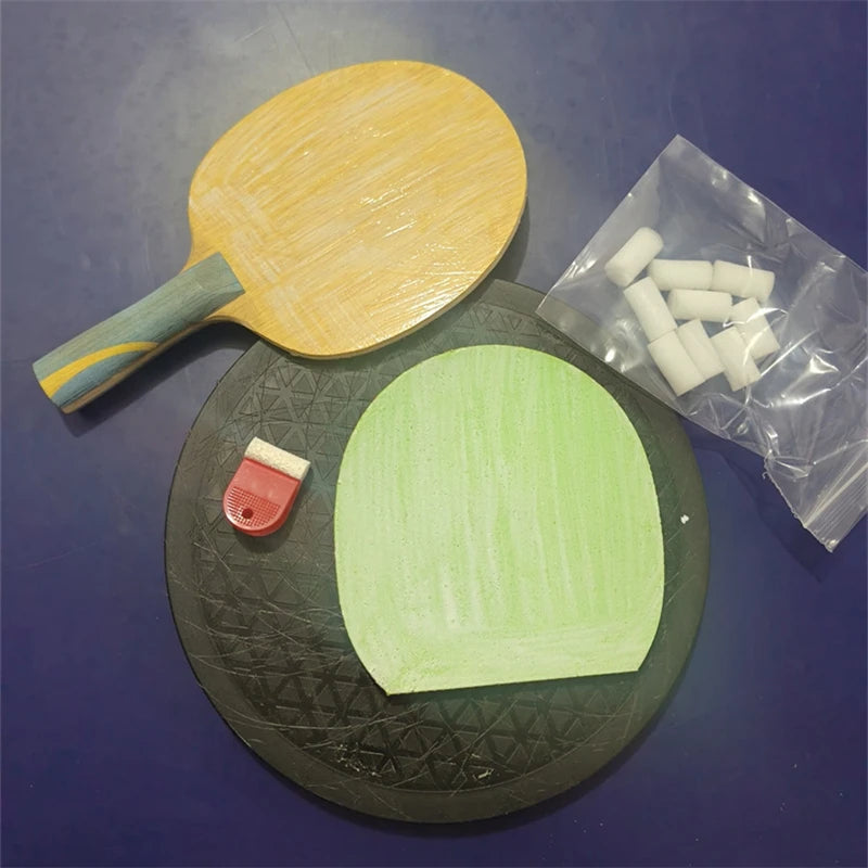 Cylinder-Shaped Sponge Brush for Water-Base Table Tennis Glue & Racket DIY Tools