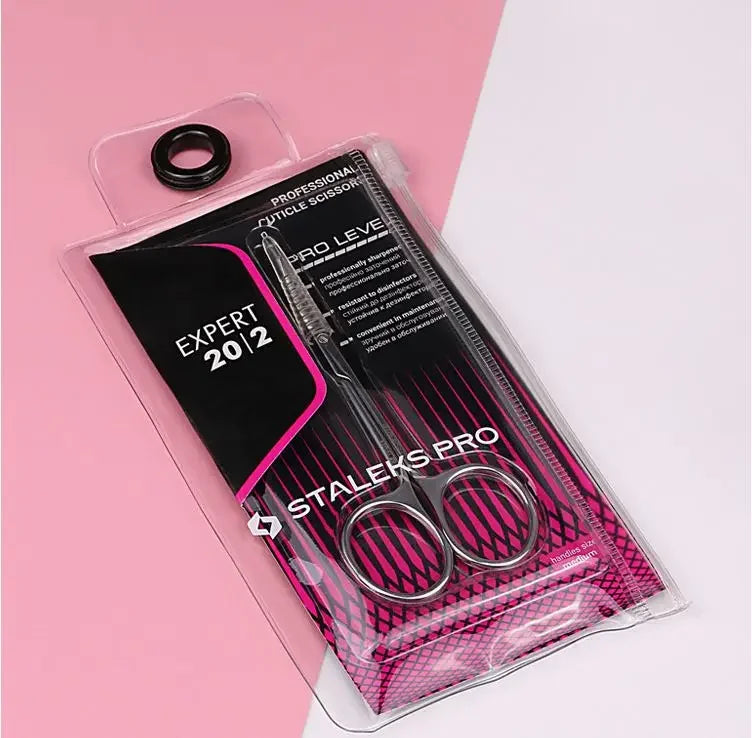 Stainless Steel Eyebrow and Nose Hair Trimming Scissors - Professional Makeup Tool