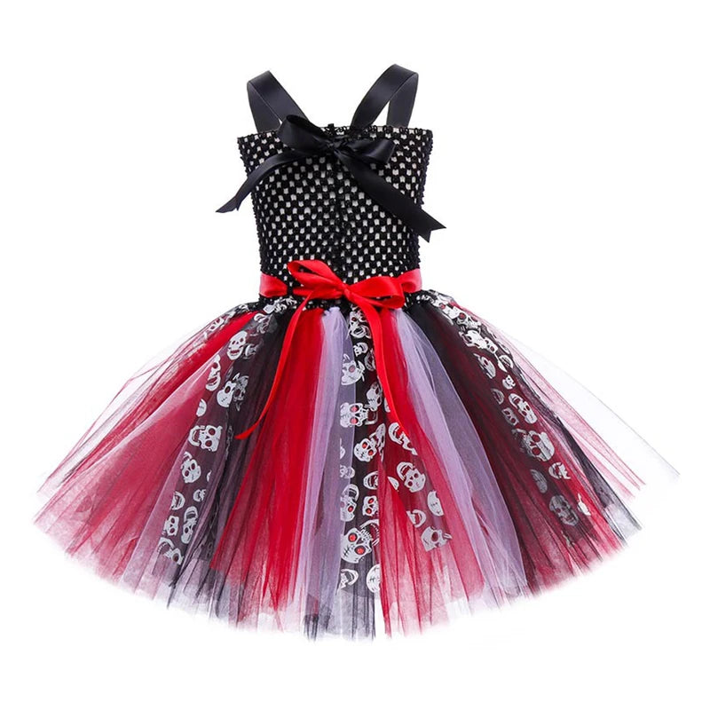 Girl Pirate Costume for Halloween Carnival Party Fancy Dress Cosplay 3-10 Years