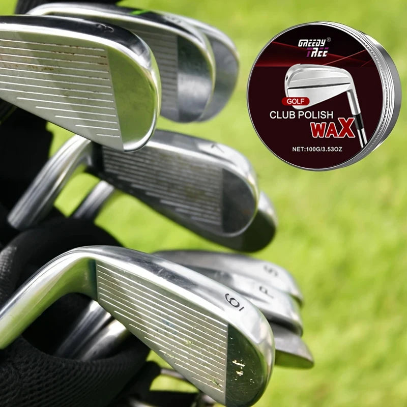 Golf Club Polishing Wax - Scratch Removal & Mirror Shine Restorer