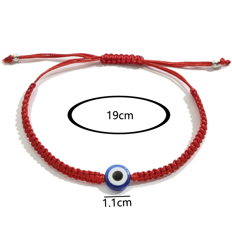 Turkish Evil Eye Bracelets for Men Women Woven Rope Jewelry Gift Trendy Accessories