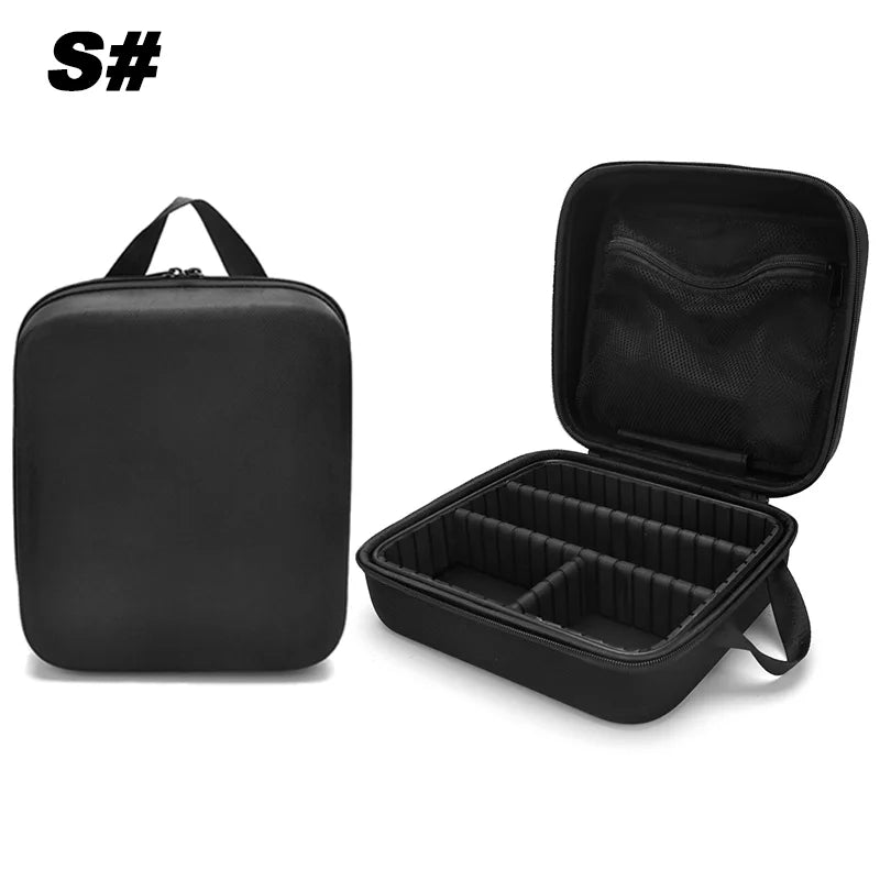 Portable Hairdresser Tools Storage Bag with Scissors Clips and Comb Case Waterproof Salon Organizer for Travel