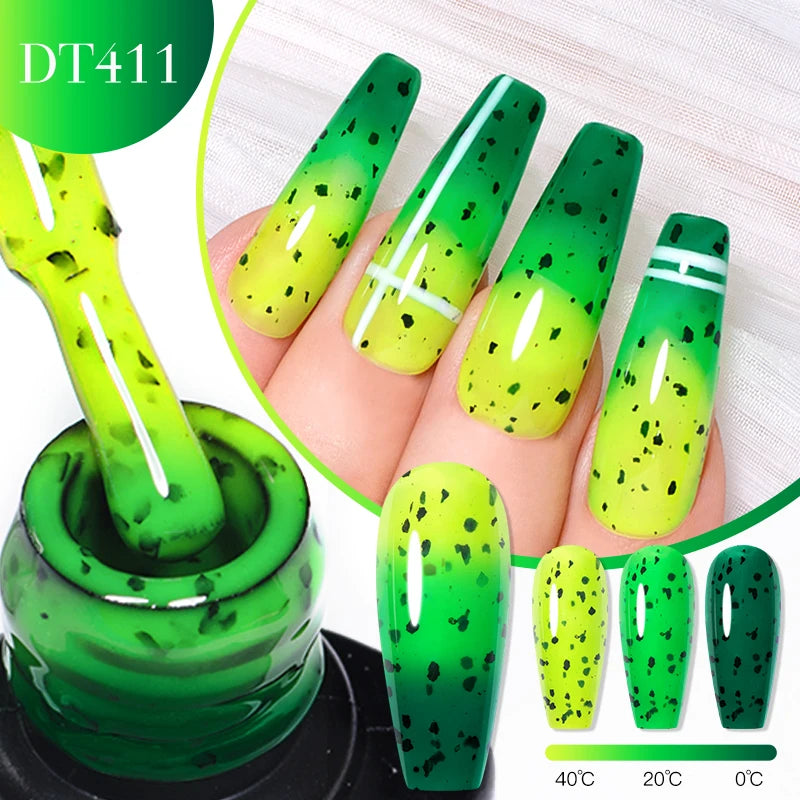 Eggshell Thermal Gel Nail Polish - Temperature Changing Gradient 7ml