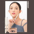 Precise Brow Pencil Set with 4 Shades - Natural, Long-Lasting, Smooth Application