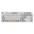 Mechanical Gaming Keyboard with Aluminum Gasket Mount, RGB Backlight, 1800 ANSI Layout, Bluetooth & Wired Connectivity