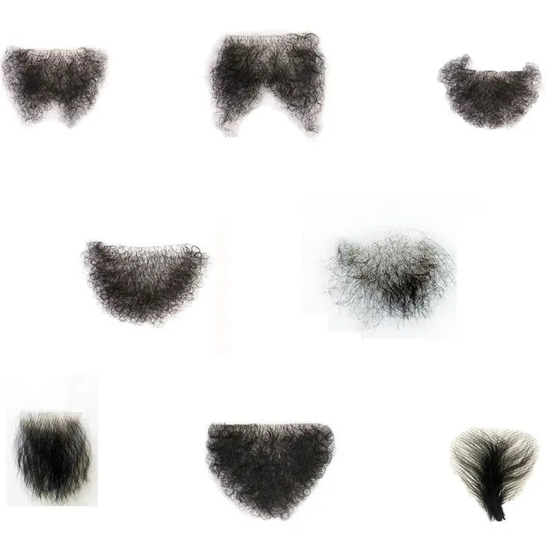 Fake Pubic Hair Stickers Adding Hair Volume Invisible Styling Accessory