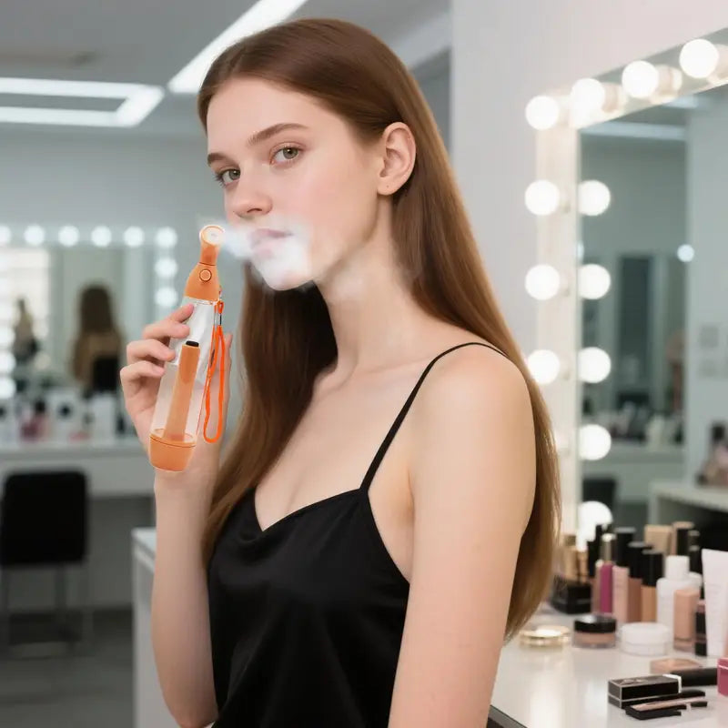 Portable Facial Mist Spray Bottle - Hydrating Face Steamer for Travel & Home