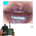 Longlasting Hydrating Lip Gloss with Chameleon Glitter - Pearlescent Lipstick 3.5g