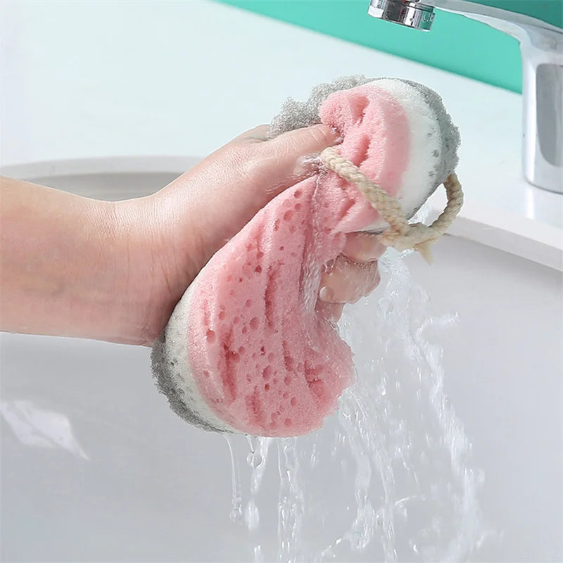 Exfoliating Body Sponge Bath Brush for Whole Body Massage and Cleansing