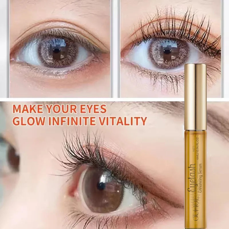 Natural Eyelash Growth Serum for Longer Fuller Lashes & Brows - 7 Day Treatment