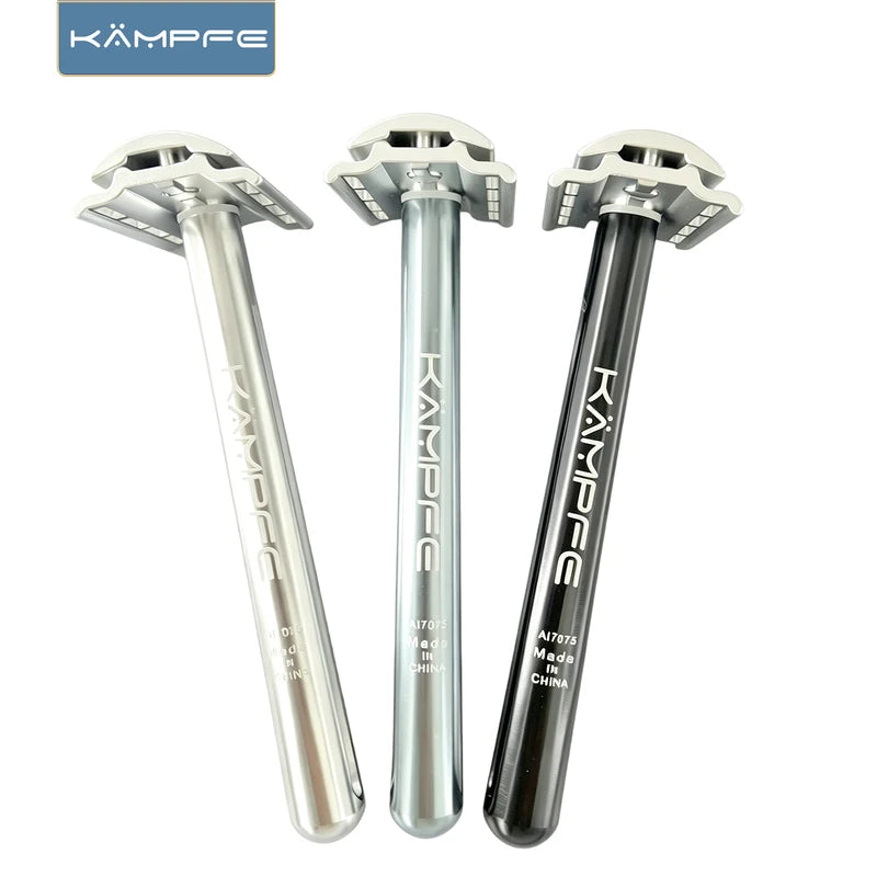 Men's Double Edge Safety Razor Aluminum Wet Shaving Razor - Lightweight & Durable