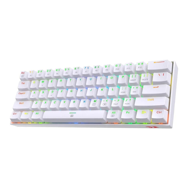Redragon 60% Mechanical Gaming Keyboard RGB Wired 61 Keys Hot-Swappable