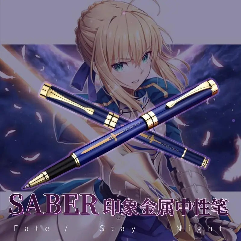 Fate/Grand Order Altria Pendragon Saber Pen Anime Stationery Gift