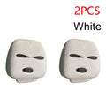 Universal Car Headrest Cover Face Mask Ski Mask Holiday Decoration for Tesla BMW Ford Volkswagen Kia