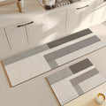 Super Absorbent Anti-Slip Shower Bath Mat with Non-Slip Rug for Bathroom & Kitchen