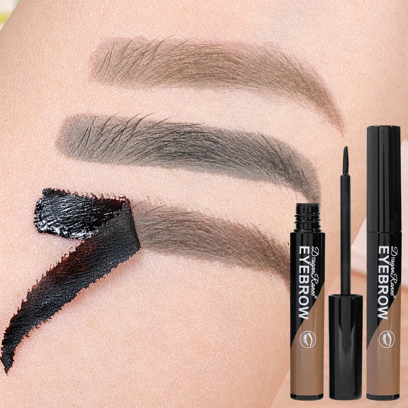 Waterproof Peel-Off Eyebrow Gel Tint - Natural, Long-Lasting Tattoo Makeup