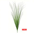 Artificial Onion Grass Fake Greenery for DIY Wedding & Garden Decor - Potted Indoor & Outdoor Plant Set
