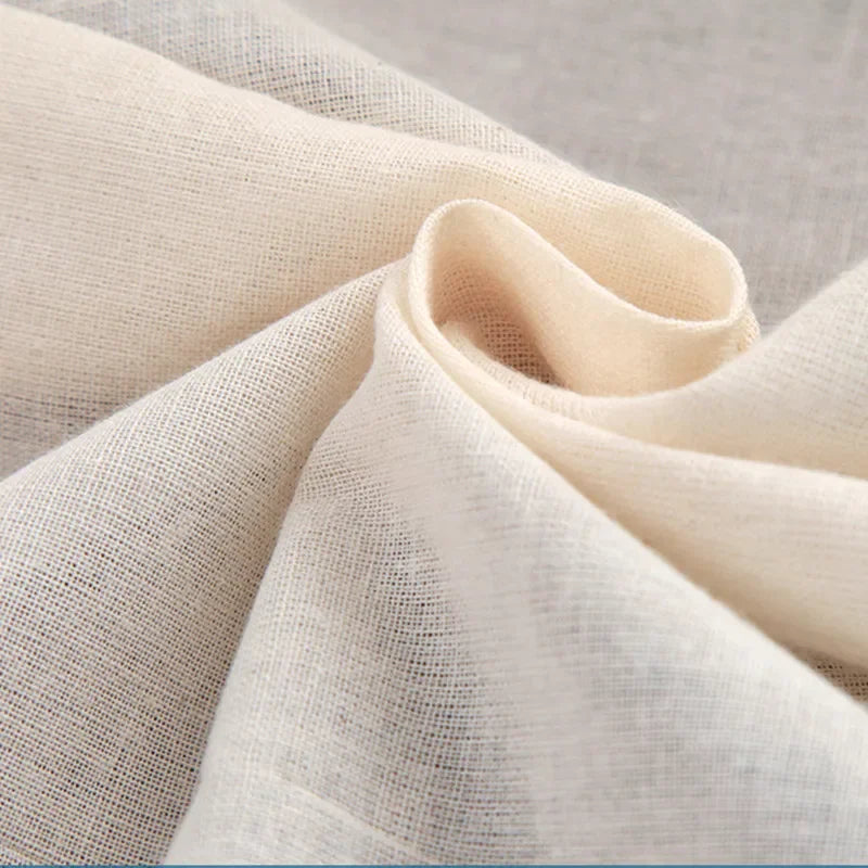 Reusable Cheese Cloth Strainer for Cooking and Baking - Hemmed Muslin Cloth