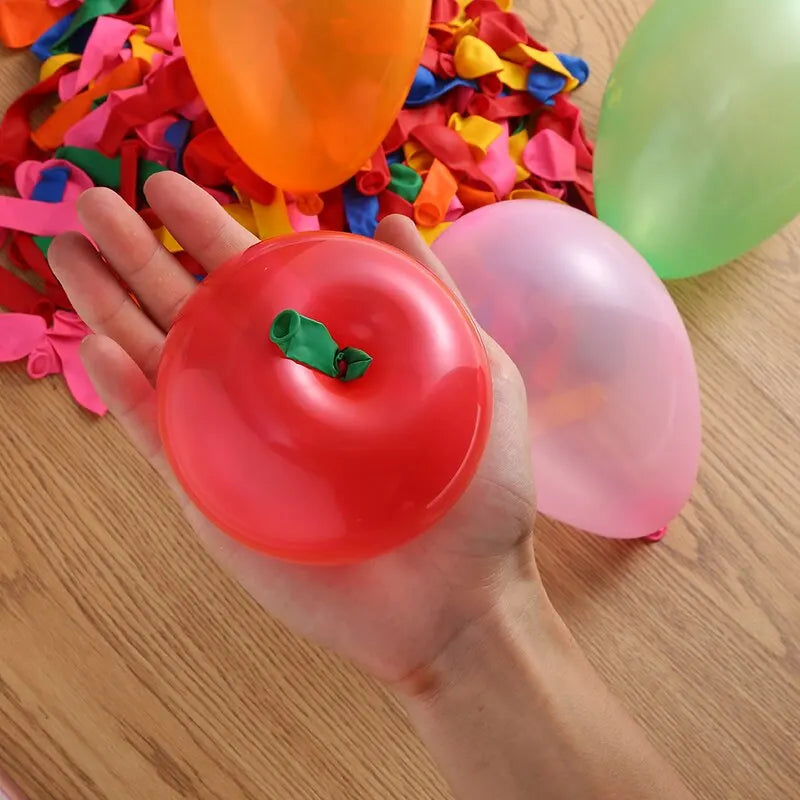 Water Balloons Bulk Pack - 500 Latex Water Bombs for Outdoor Games & Parties