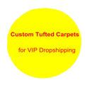 Customized Round Square Irregular Rug for Living Room Bedroom Bathroom Floor Mat