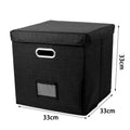 Fireproof Waterproof Vinyl Record Storage Box with Lock - Holds 150+ LP Albums