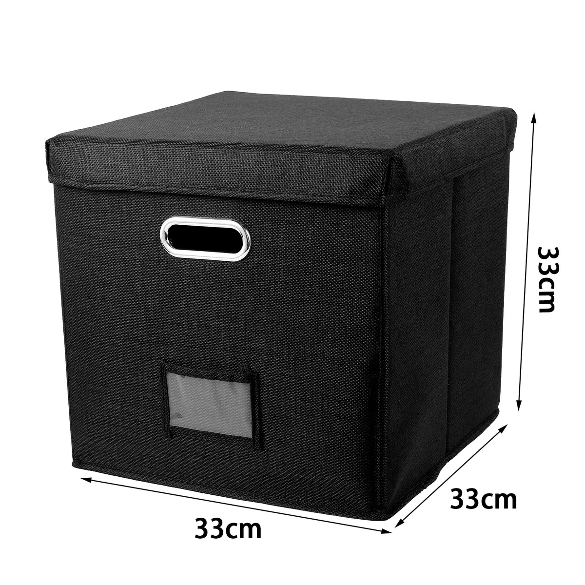 Fireproof Waterproof Vinyl Record Storage Box with Lock - Holds 150+ LP Albums