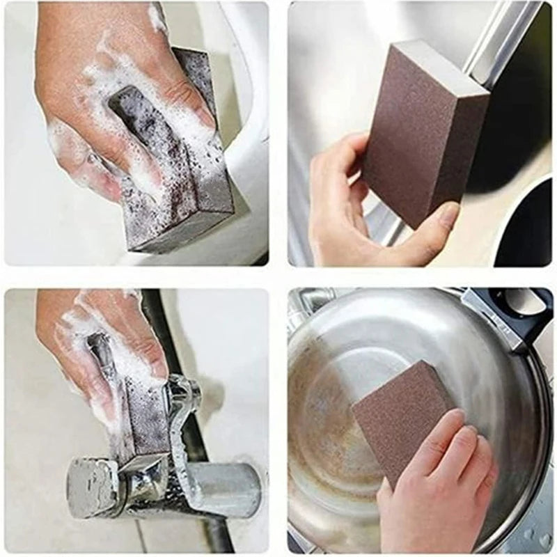 Multi-Purpose Emery Sponge for Kitchen and Household Cleaning - Rust & Dirt Remover