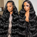 Long Body Wave Lace Frontal Wig 13x6 HD Transparent Lace Human Hair 200 Density