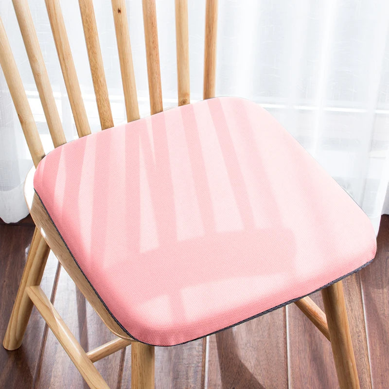 Ergonomic Memory Foam Seat Cushion for Office & Car Use - Hemorrhoid Relief, Four Seasons Comfort