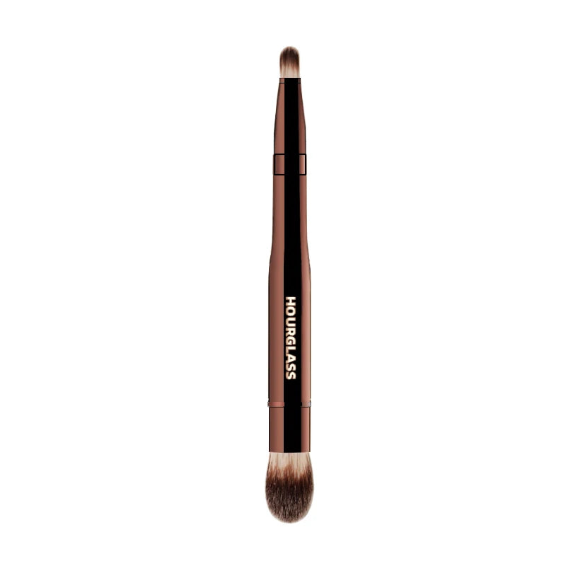 Double-Headed Makeup Brush for Concealer and Highlight - Facial Blender Tool