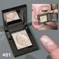 Metallic Glitter Eyeshadow Palette with Buildable Shimmer - Multiple Colors