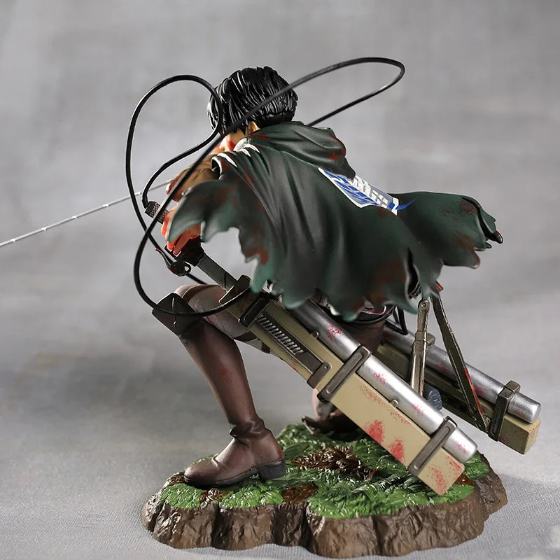 Attack on Titan Levi Action Figure PVC Collectible Toy - 18cm Rivaille
