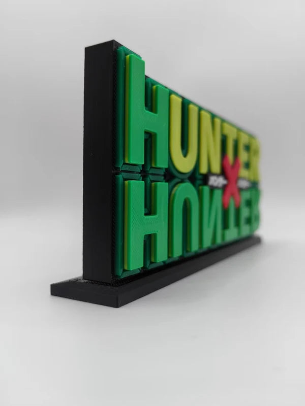 Hunter X Hunter Logo 3D Standee Action Figure Ornament - Collectible Decor