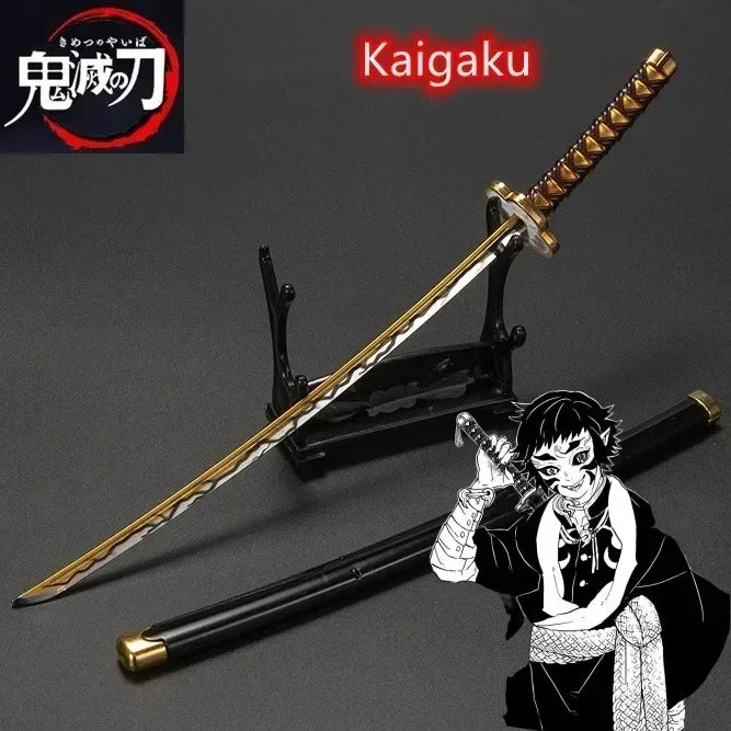 10-Inch Metal Demon Slayer Katana Toy Sword - Kimetsu No Yaiba Collectible Gift