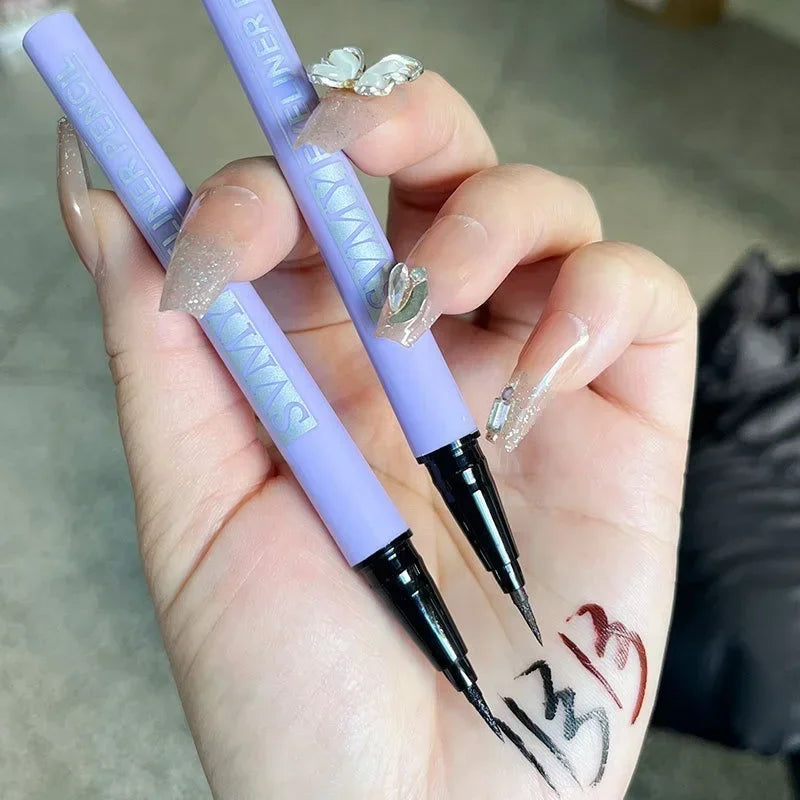 Liquid Eyeliner Pen 0.5mm Waterproof & Quick Dry for Precise Eye Makeup