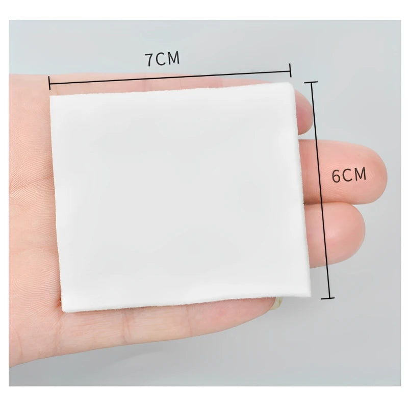 1200pcs Disposable Pearl Pattern Makeup Cotton Pads Facial Cleansing Wipes