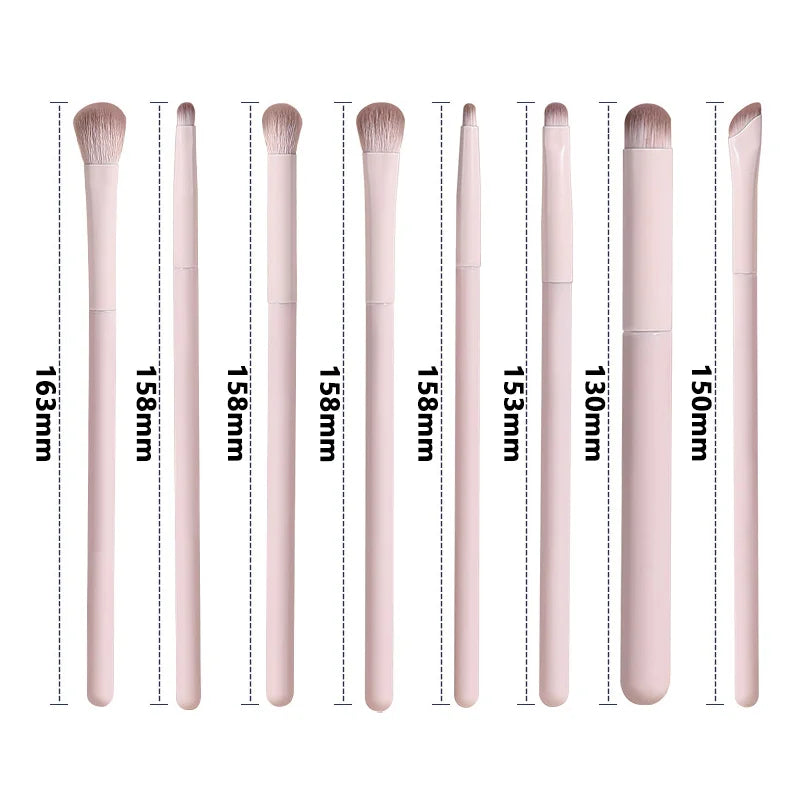13-Piece Makeup Brush Set for Foundation, Concealer & Eyeshadow - Soft Dense Cosmetic Tools