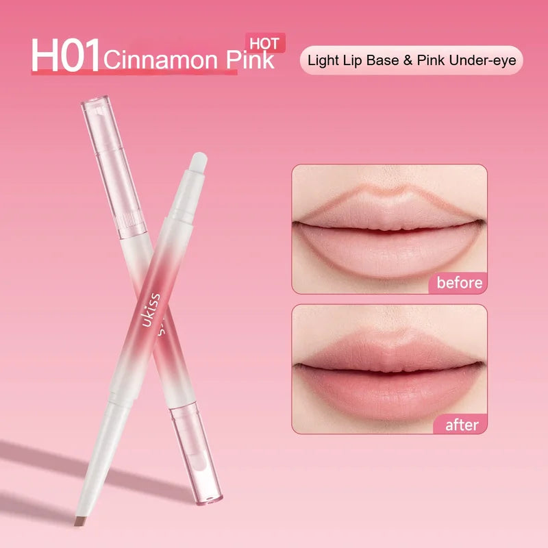 Waterproof Lip Liner Pencil - Matte, Natural, Long-Lasting Contour Makeup