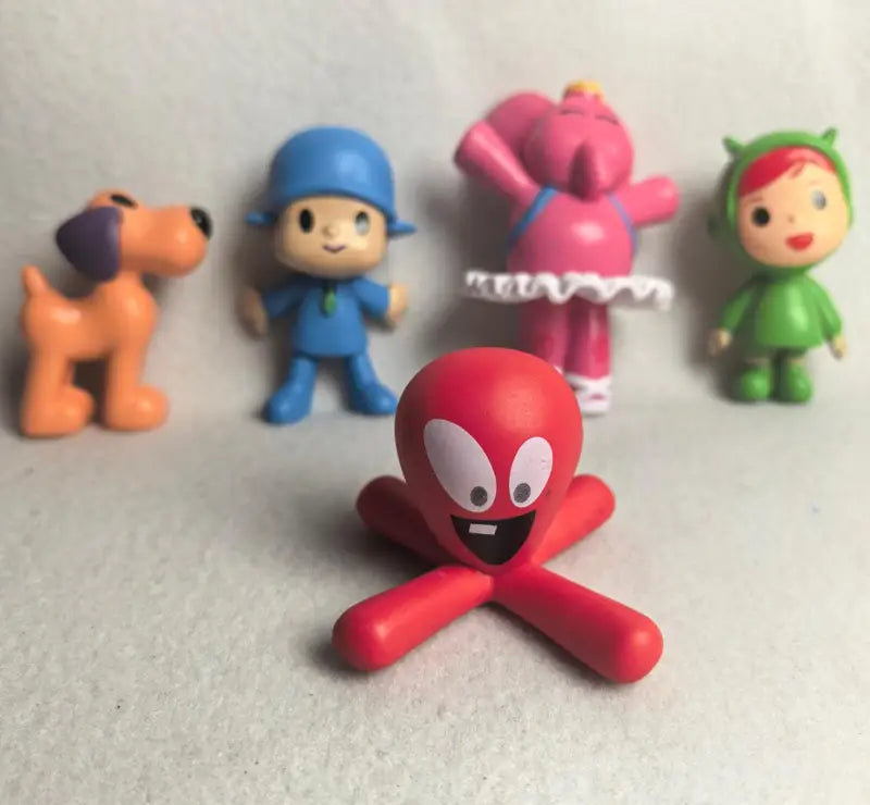 7Pcs Animal Toy Set with Bird, Duck, Elephant & More - Cute PVC Figures