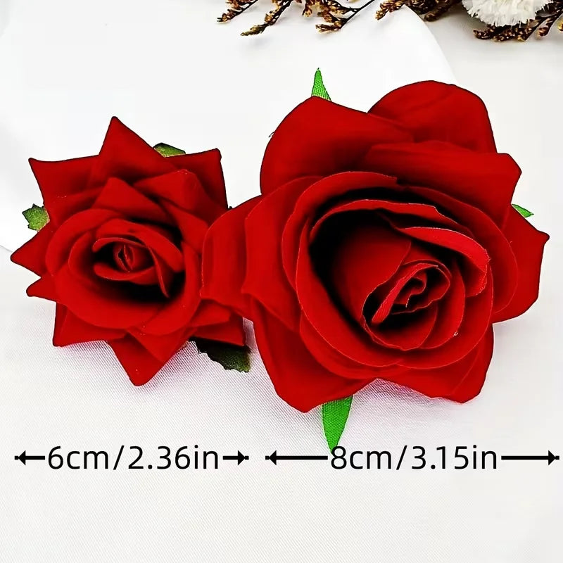 Elegant Rose Hairpin for Wedding and Special Occasions
