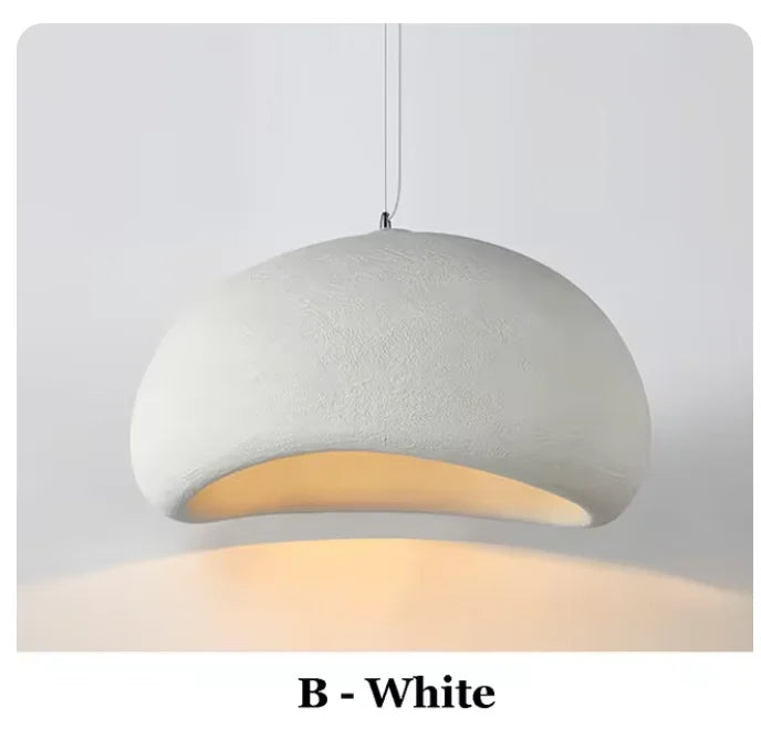 Modern LED Ceiling Pendant Light for Living Room Dining Bedroom Nordic Wabi Sabi Home Decor