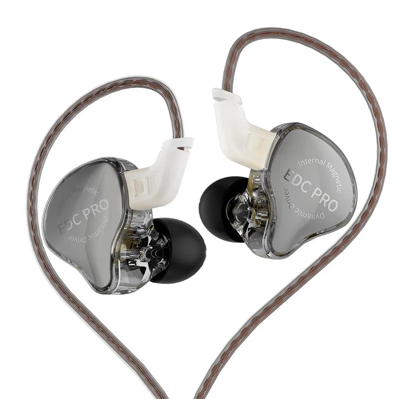 In-Ear Headphones with Large Dynamic Drivers, Detachable Cable, Microphone, Noise Cancelling
