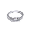 Wholesale Stainless Steel Cubic Zirconia Ring for Women - Hypoallergenic Jewelry Gift