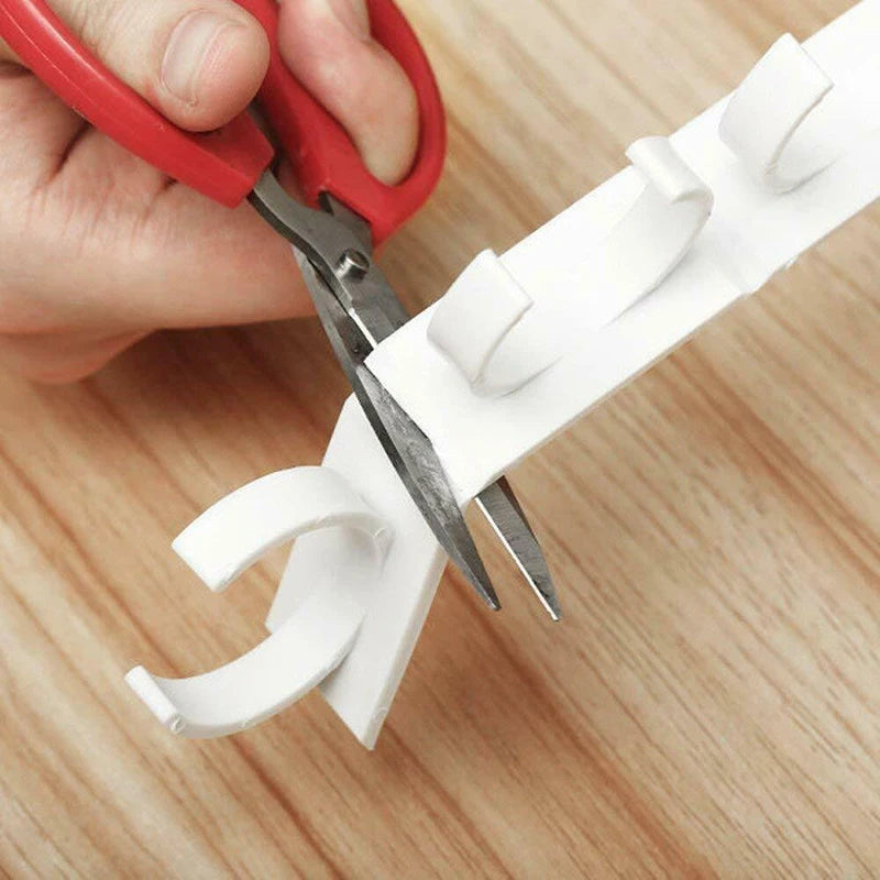 2/4PCS Spice Bottle Rack Kitchen Wall Organizer Clips for Cabinets