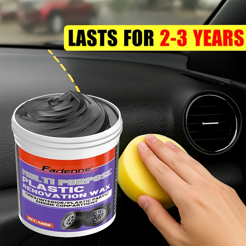 All-In-One Car Interior Polishing Paste for Scratch Repair & Shine