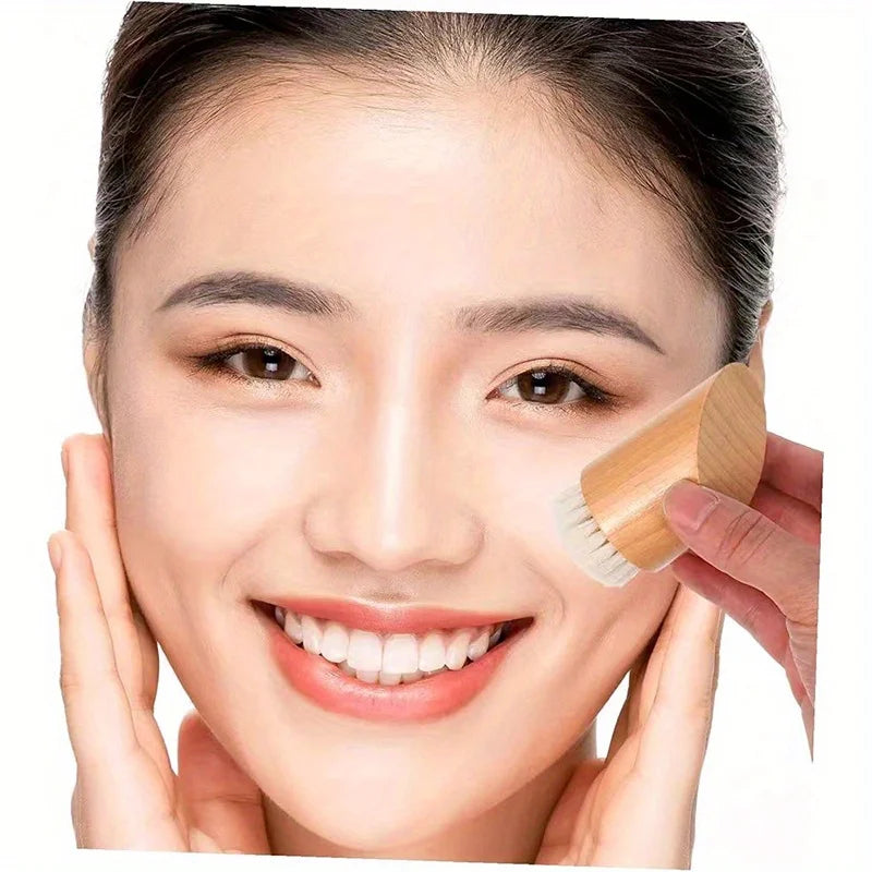 Portable Face Wash Brush for Deep Cleansing - Lightweight & Travel Friendly